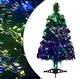 Árbol de Navidad pequeño de 30cm con Luces de Fibra incorpor