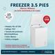 Freezer 3.5 pies,marca MILEXUS