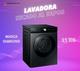 Labadora automática Samsung 11kg secado vapor y de 9kg